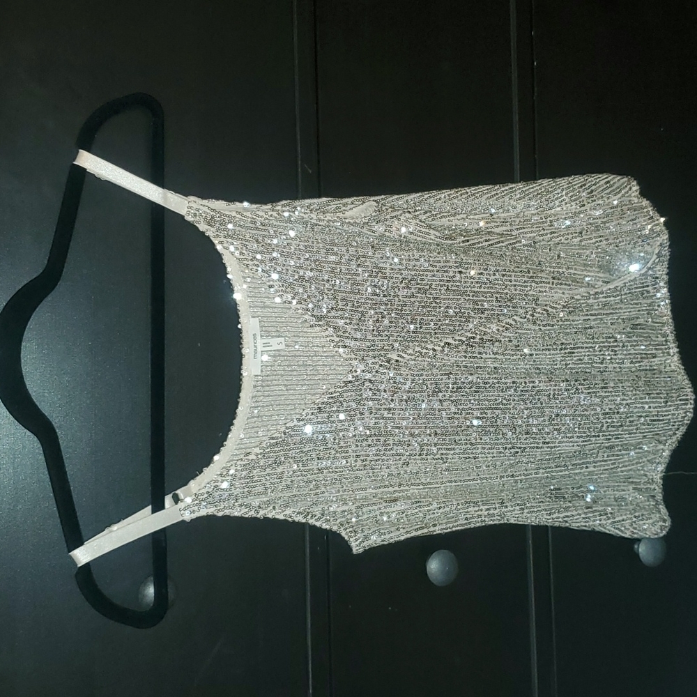 Maurices sequin tank top